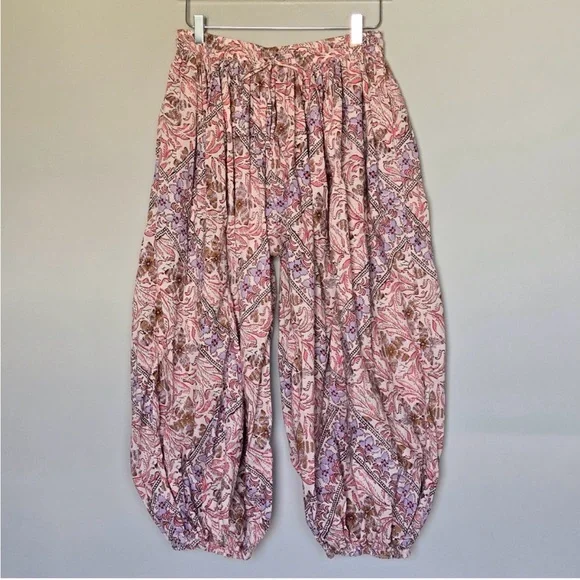 Urban Outfitters Out From Under NWOT Floral Harem Boho Pants - Picture 9 of 11